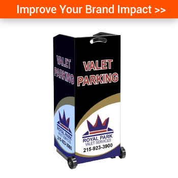 Fully Branded Valet Podiums for Polished Arrivals