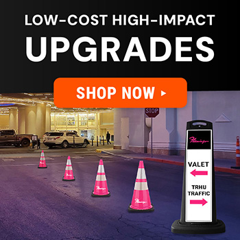 Custom Valet Entryscaping with Your Logo | SD2K Valet