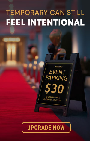 Temporary Can Still Feel Intentional | SD2K Valet