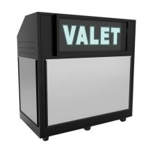 LUX Valet Podium with Digital Lock and 200 Hooks-1