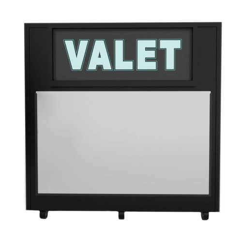 LUX Valet Podium w/Digital Lock and 200 Hooks