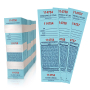 4-Part Valet Ticket (Pack of 1000)