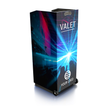 Ambiance Series Valet Podium - Miami Lights Edition