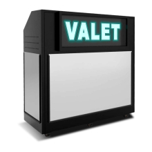 LUX Valet Podium w/Digital Lock and 200 Hooks