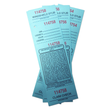 4-Part Valet Ticket (Pack of 1000)
