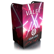 Ambiance Series Elite Valet Podium - Miami Lights Edition