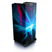 Miami Nightlife Series Valet Podium - 100 Key Hooks