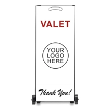 Front Magnet Artwork for 100 Key Valet Podium - Front Magnet Only